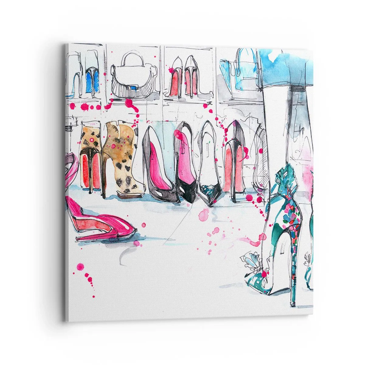 Vászonkép - Szezám, tárulj! - 70x70 cm