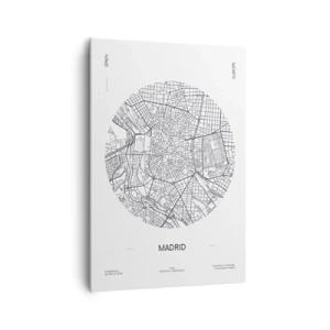 Vászonkép - Madrid anatómiája - 70x100 cm