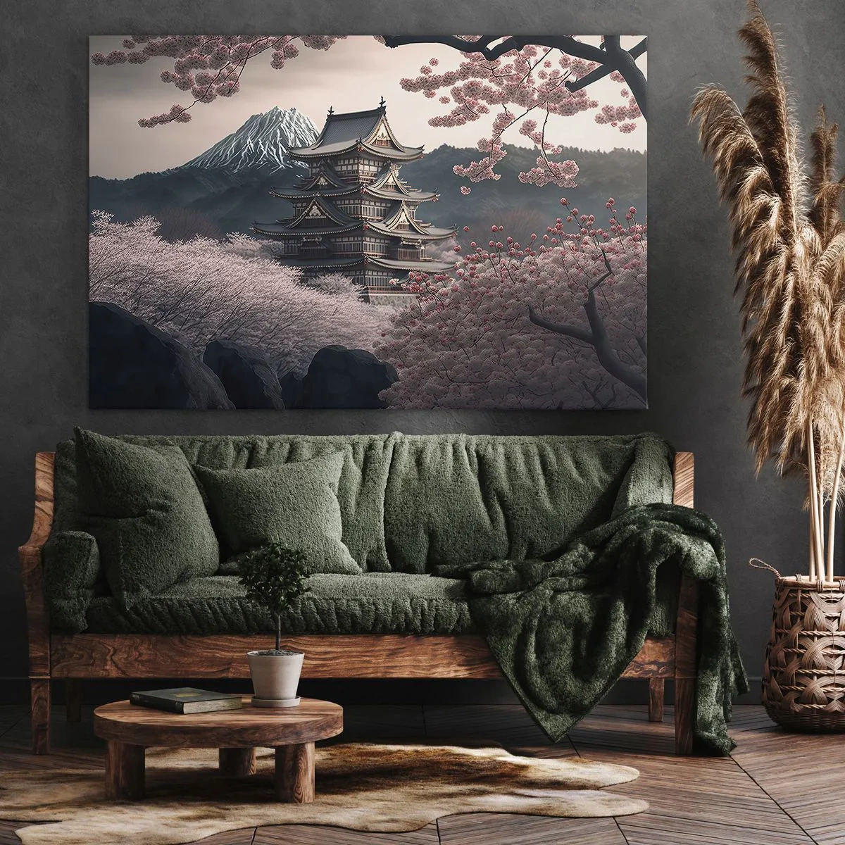 Vászonkép - A cseresznyevirágzás országa - 70x50 cm