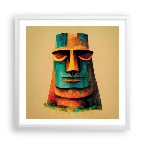 Poszter fekete keretben - Szoborszerű és mégis szimpatikus - 50x50 cm