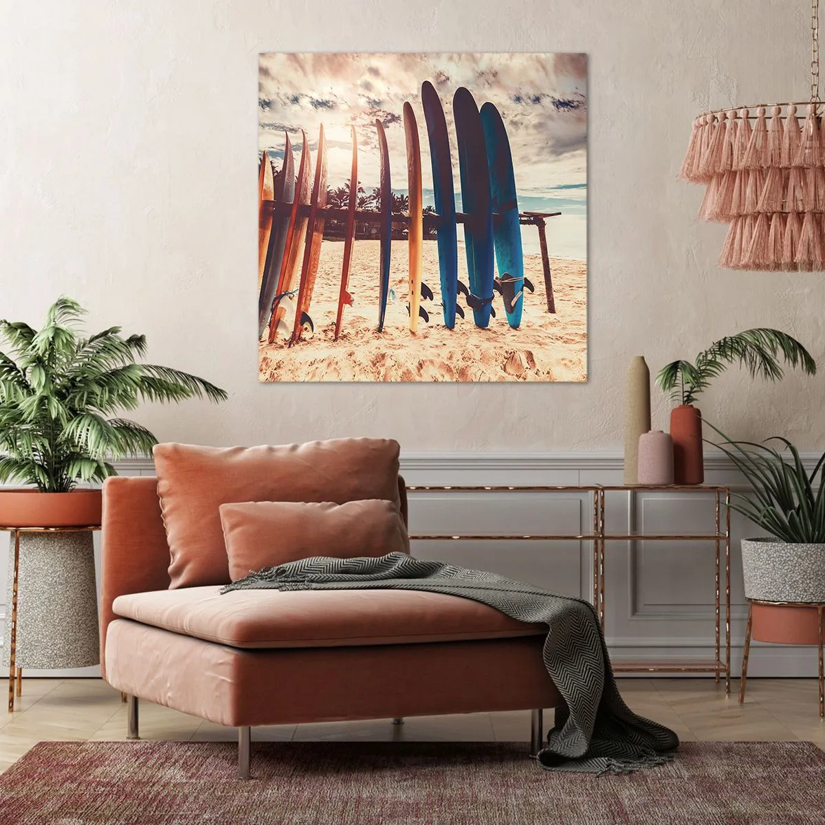 Vászonkép - Jó éjszakát, holnapig - 40x40 cm