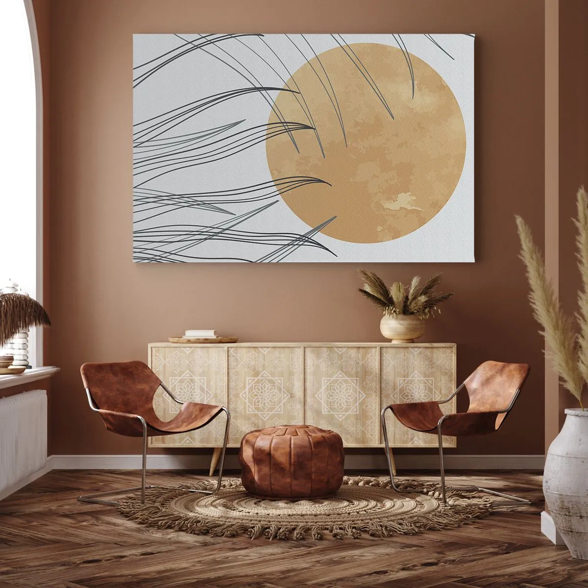 Vászonkép - Mindig a nap felé - 70x50 cm
