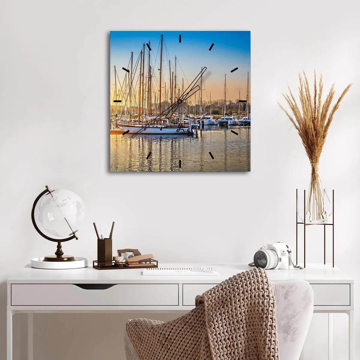 Falióra, Óra - A szél is kell aludjon - 30x30 cm