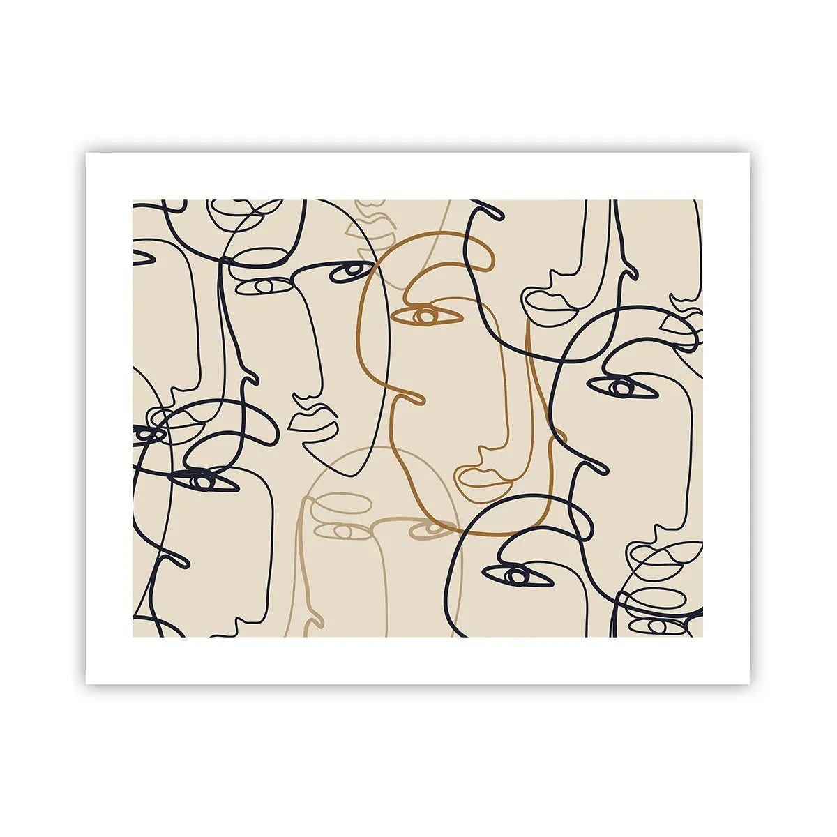 Poszter - Többszörös portré  - 50x40 cm