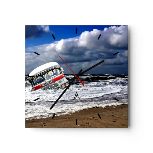 Falióra, Óra - Min csodálkozol? - 40x40 cm