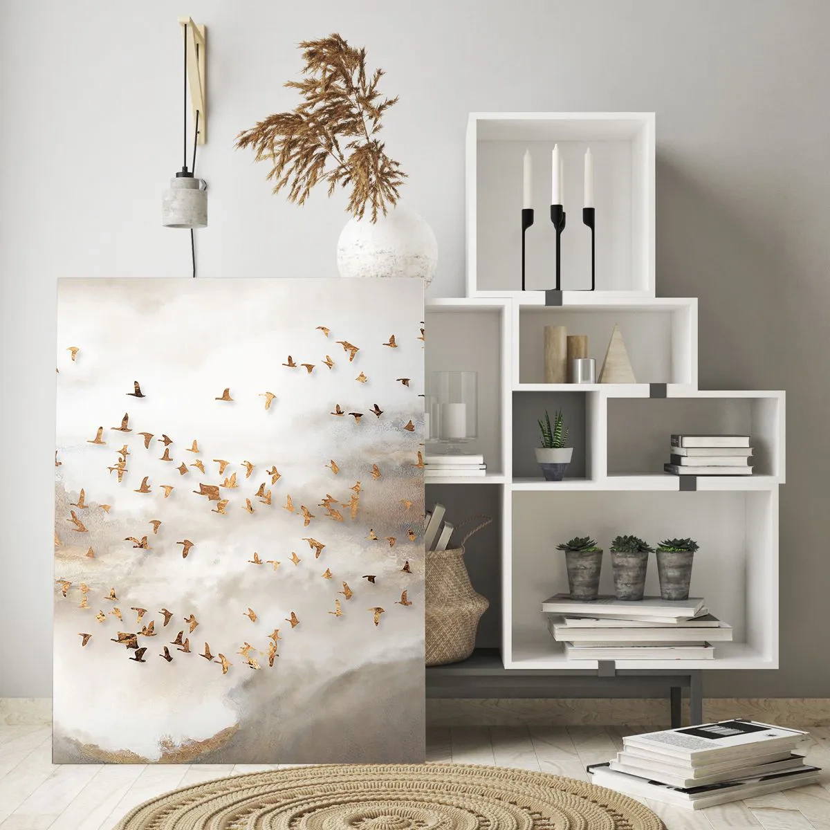 Üveg kép - Itt az idő... - 80x120 cm