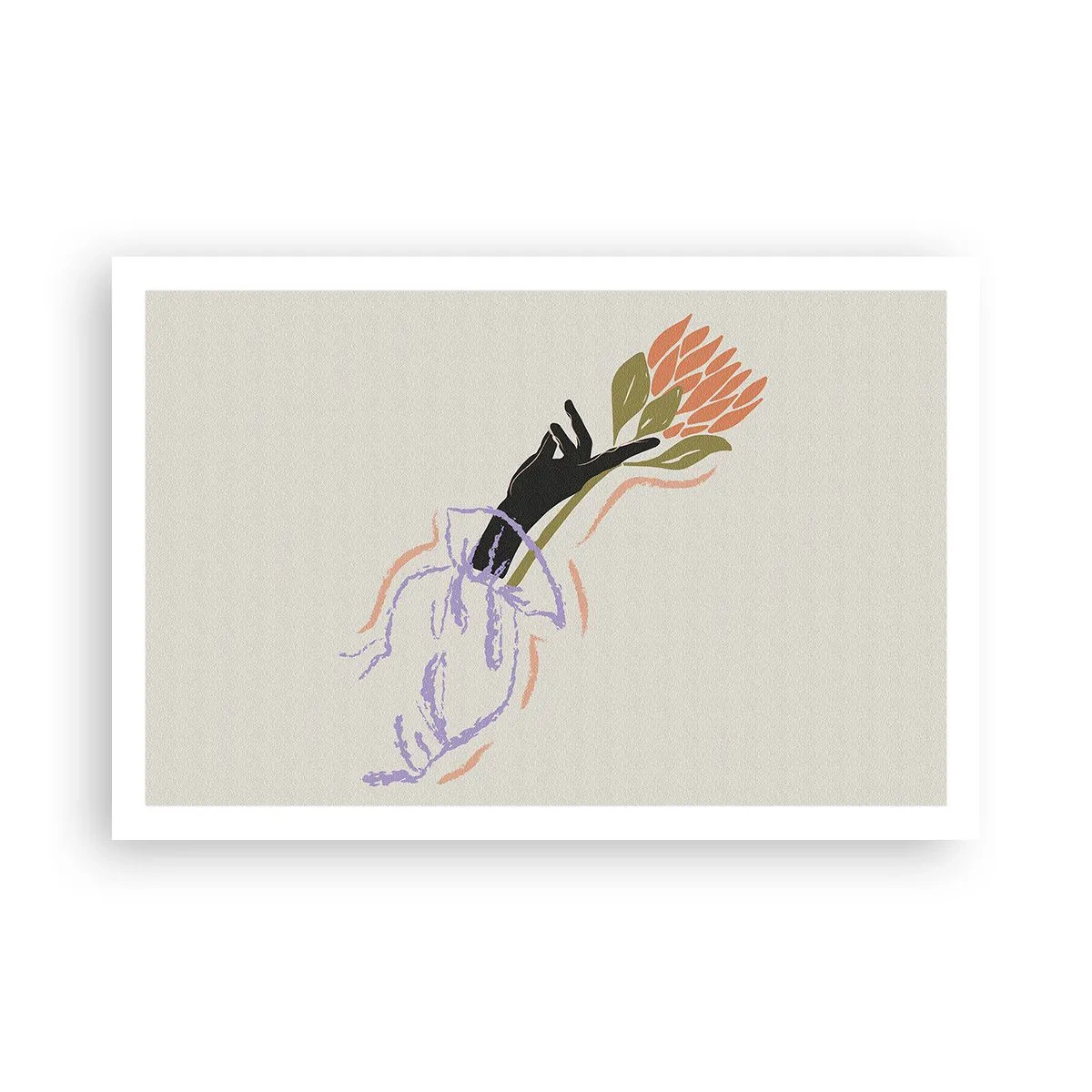 Poszter - Egy testvéri érintés - 91x61 cm