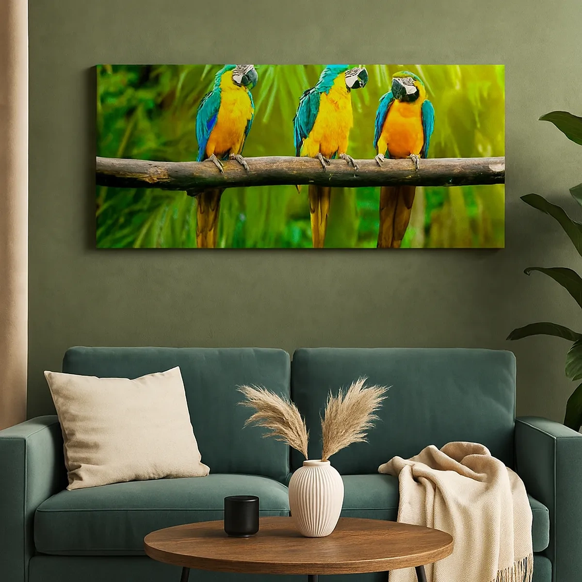 Vászonkép - És hallottad, hogy ő…? - 30x30 cm