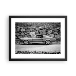 Poszter fehér keretben - A 60-as évek legendája - 40x30 cm