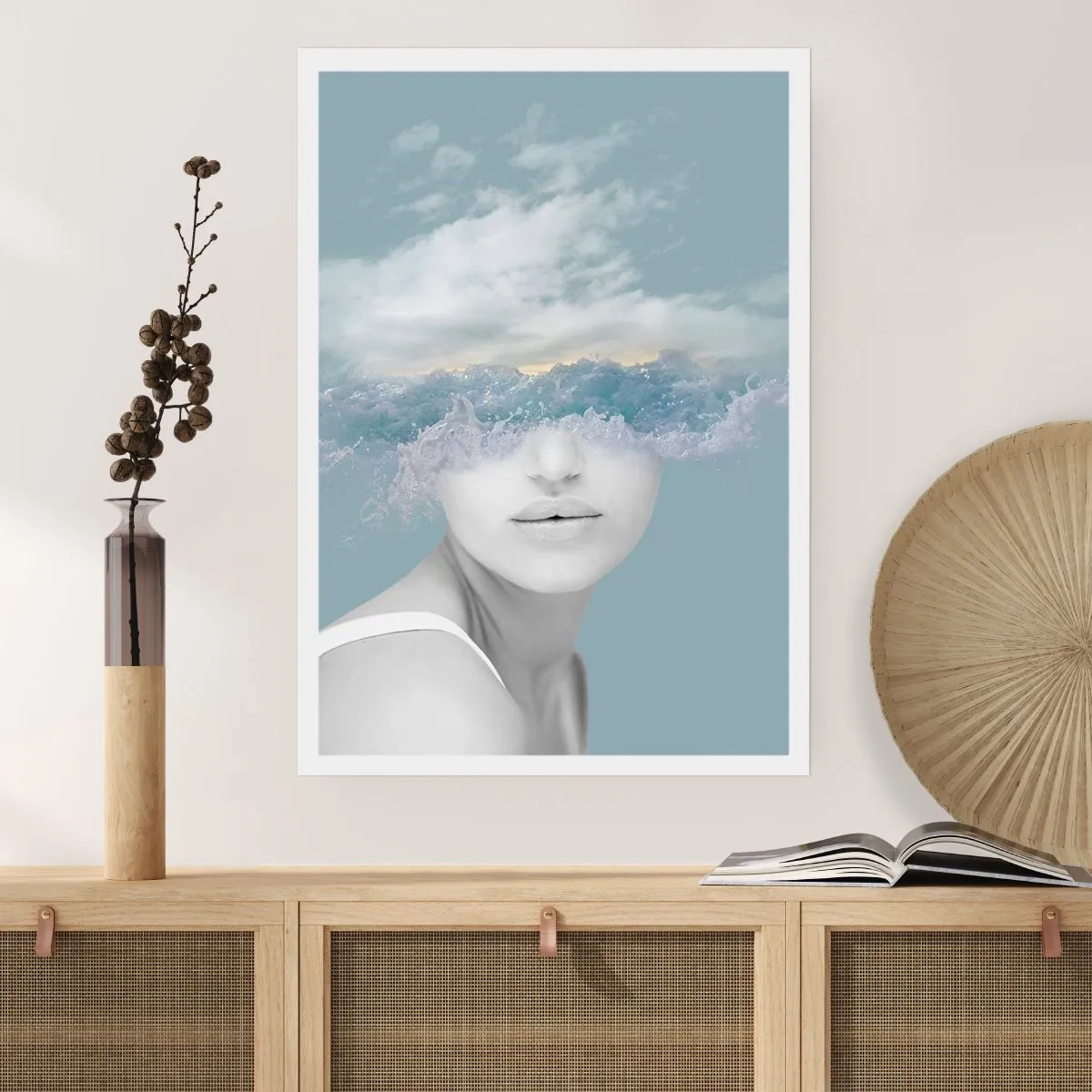 Poszter - Fejjel a fellegekben - 40x50 cm