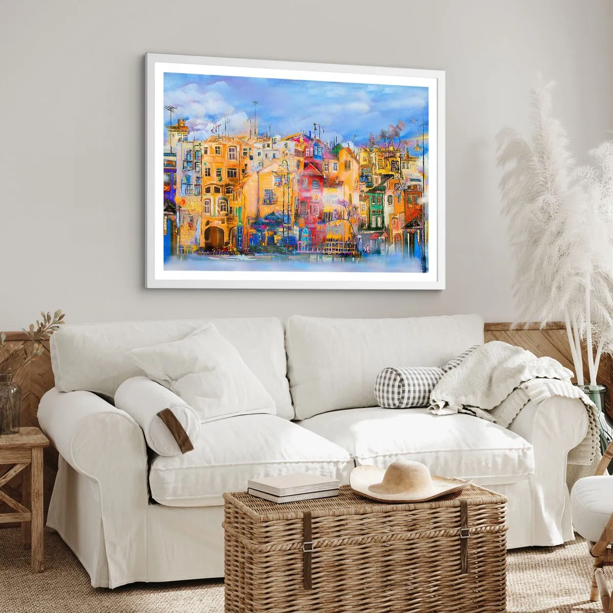 Poszter fekete keretben - Együtt vagyunk - 70x50 cm