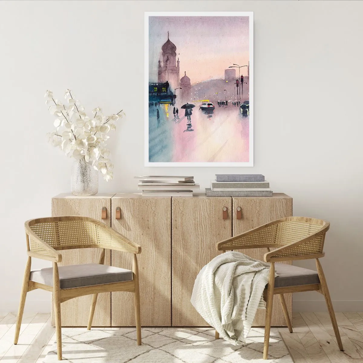 Poszter - Az esős ködben - 50x70 cm