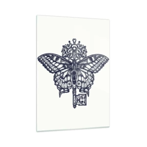 Üveg kép - A szív minden titka - 50x70 cm