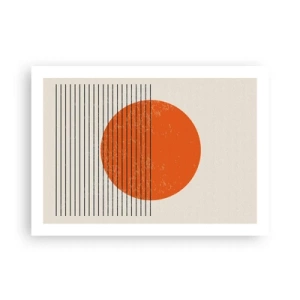 Poszter - Mindig a nap - 70x50 cm