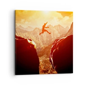 Vászonkép - Átlépve a határokat - 70x70 cm