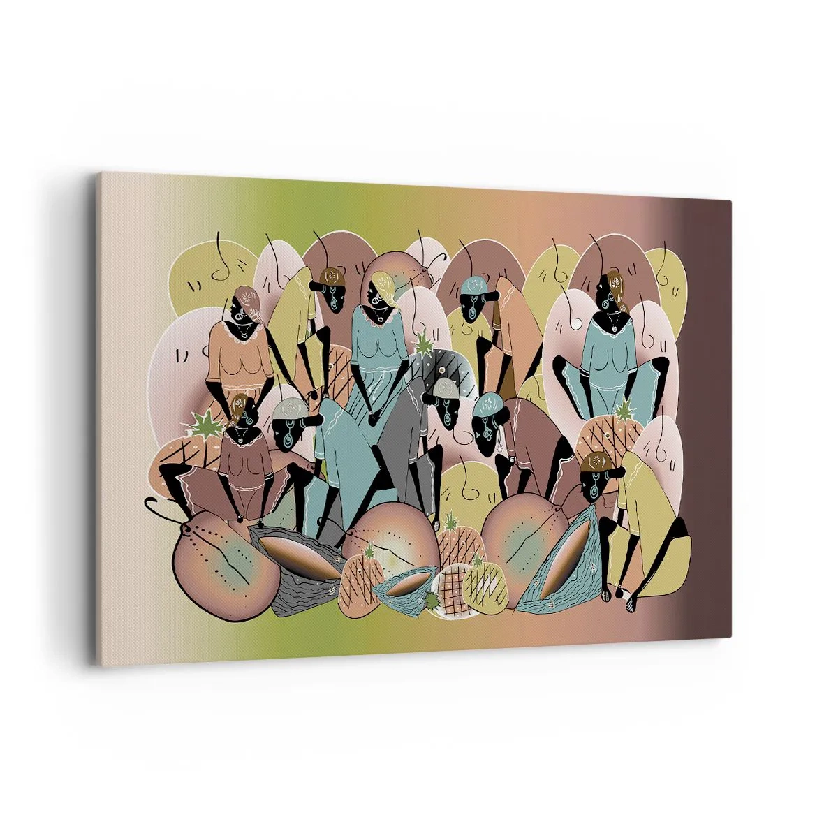 Vászonkép - Jön a nagy ünnep  - 120x80 cm