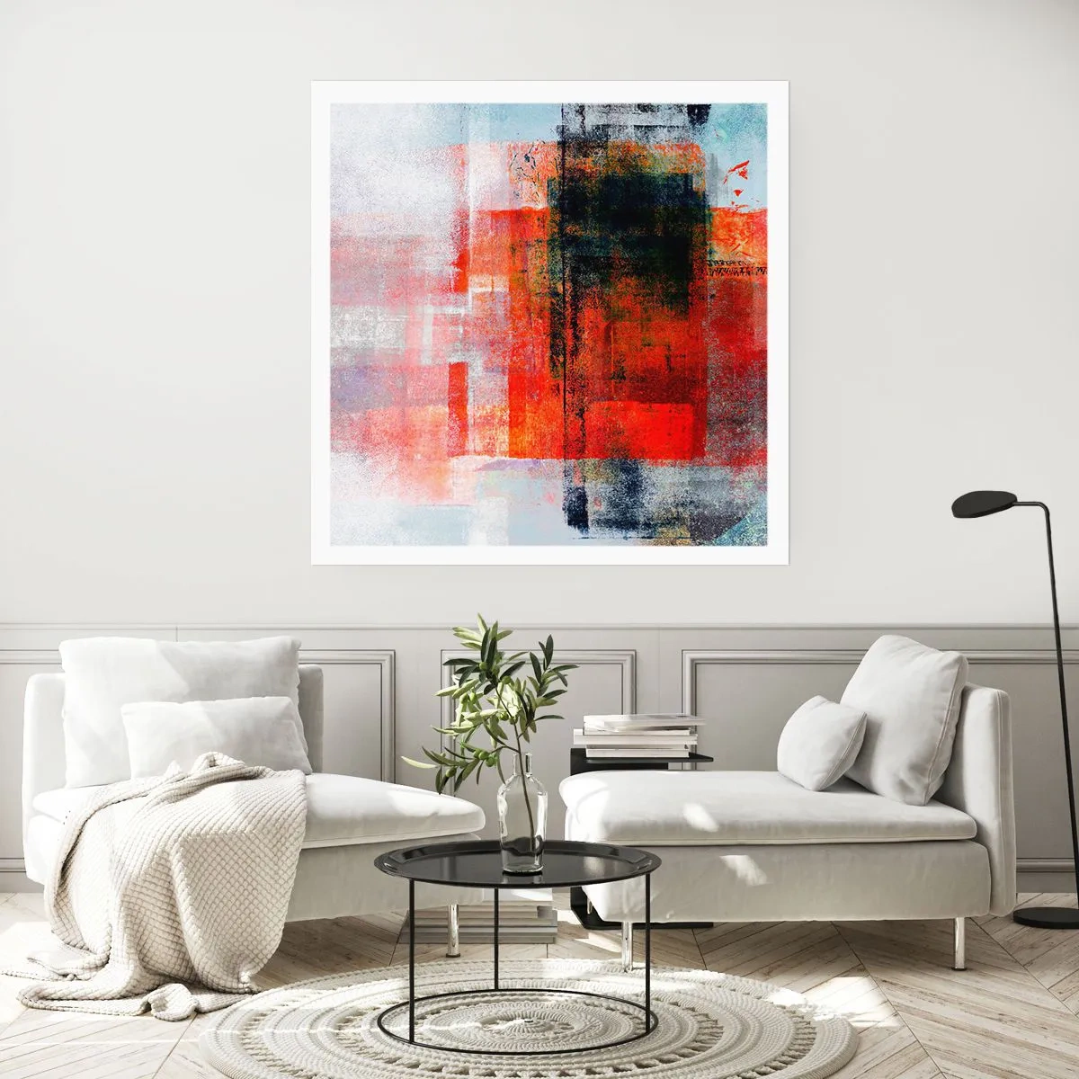 Poszter - Izzó kompozíció - 40x40 cm