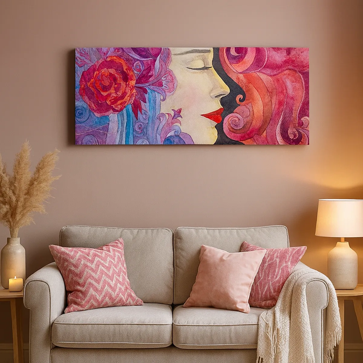 Vászonkép - A szecesszió még mindig él - 30x30 cm