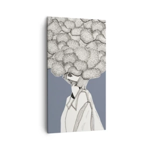 Vászonkép - Fejjel a fellegekben - 45x80 cm