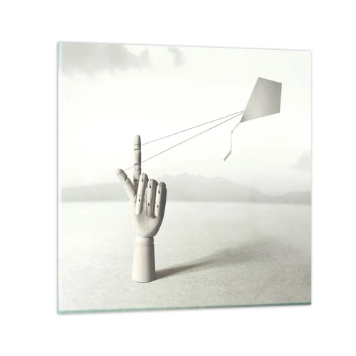 Üveg kép - Erőpróba - 70x70 cm