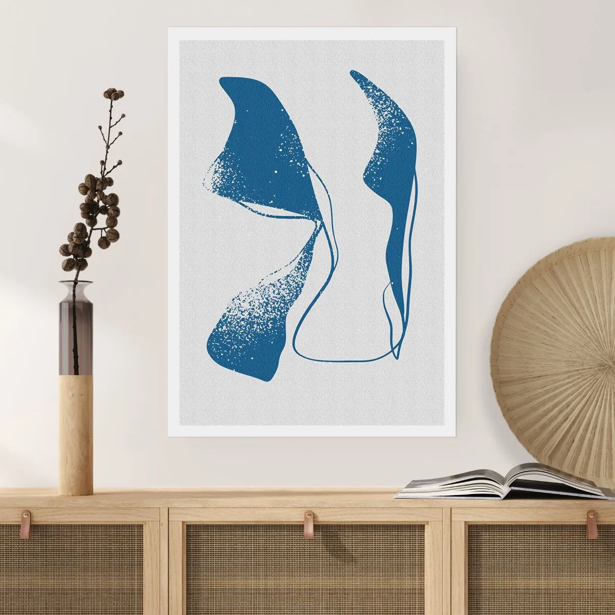 Poszter - Szárnyas absztrakció - 30x40 cm