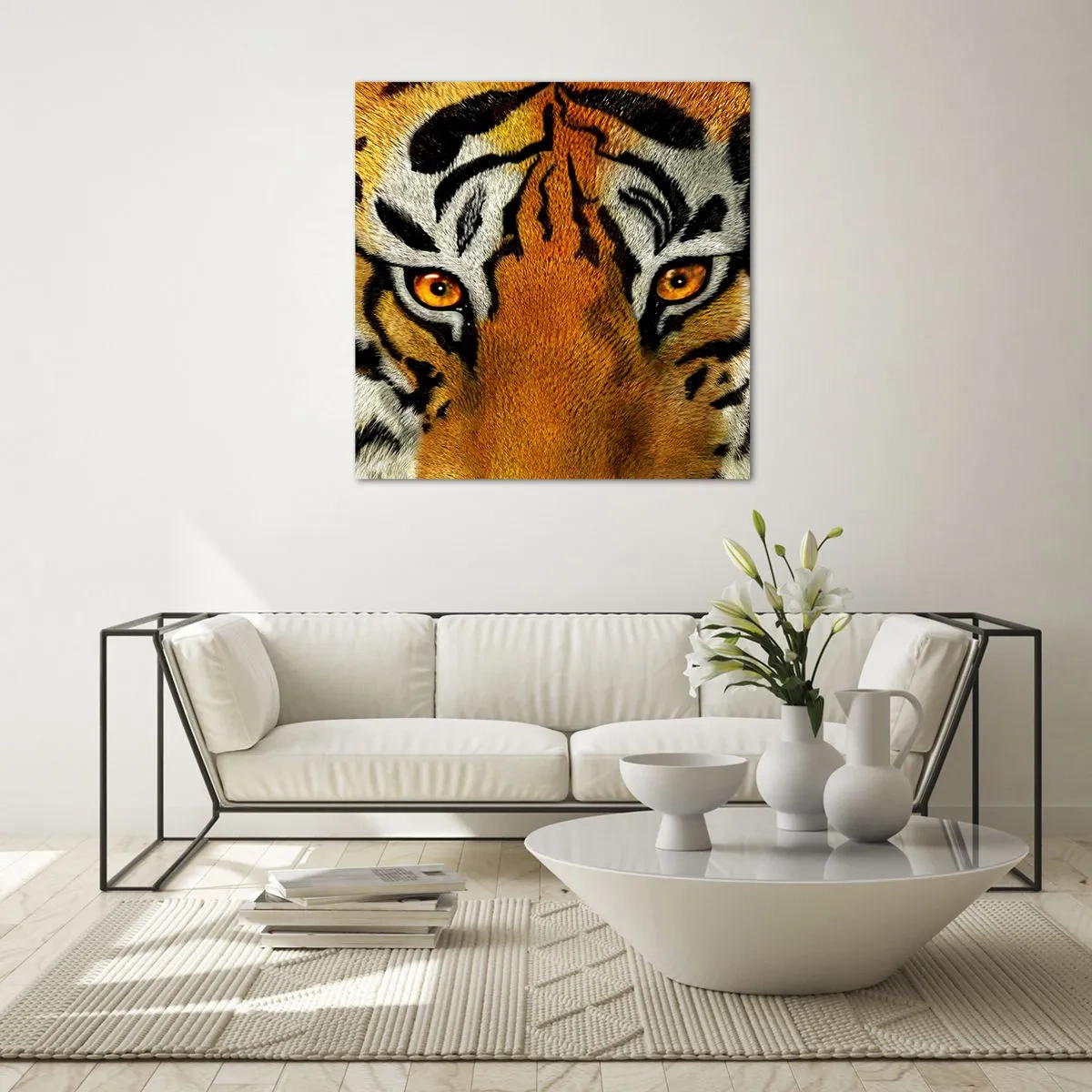 Üveg kép - Szörnyű és gyönyörű - 70x70 cm