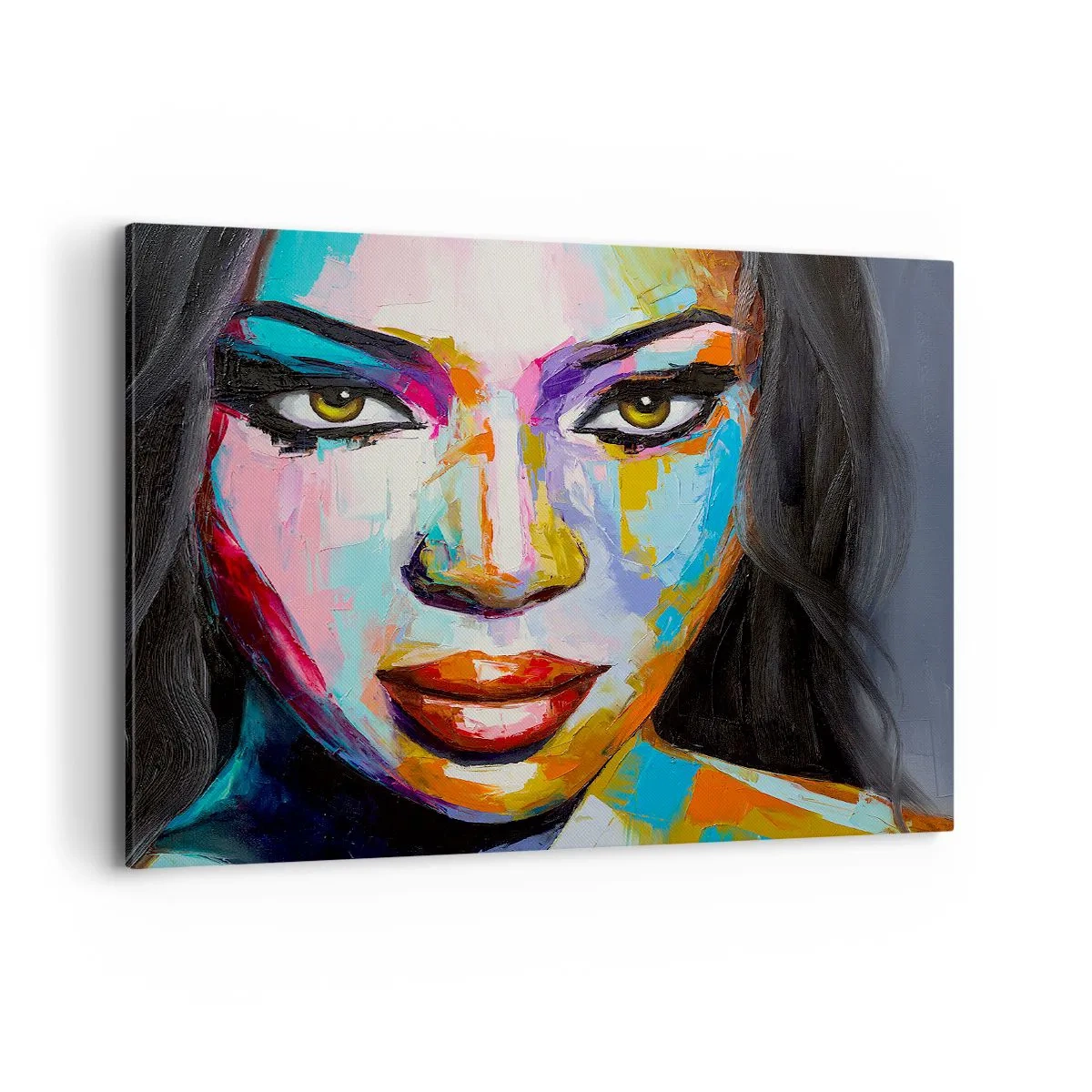 Vászonkép - Lehetetlen levenni a tekintetet - 100x70 cm