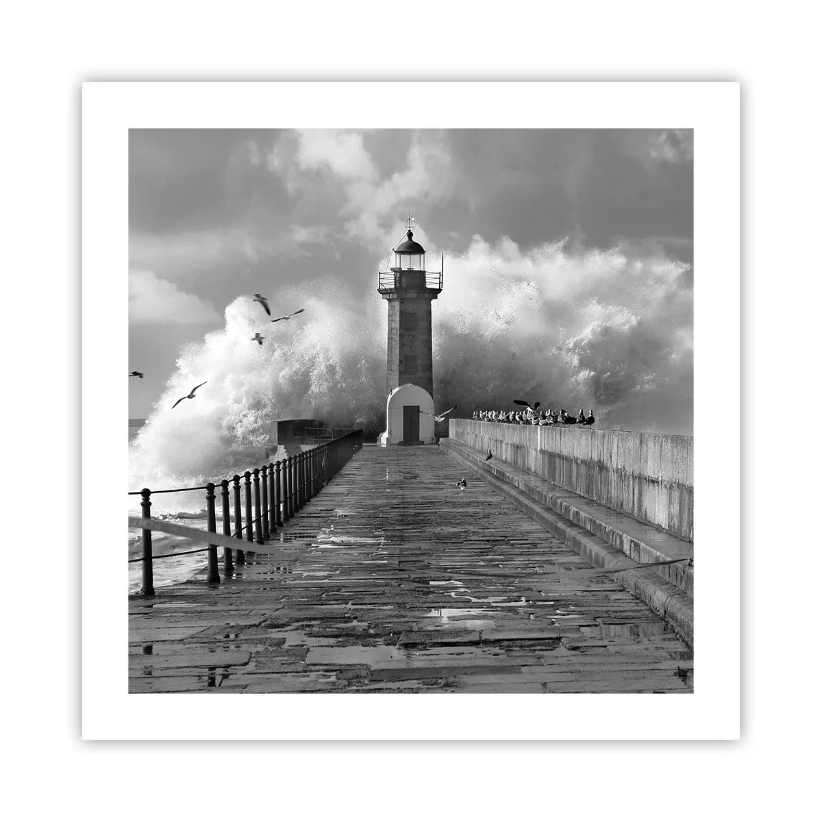 Poszter - Rettenthetetlen - 50x50 cm