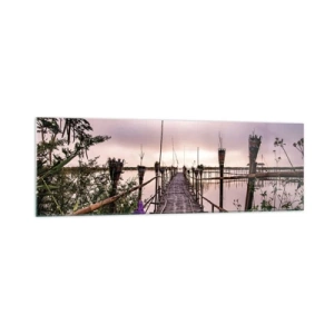 Üveg kép - Nyugalom és csend Ázsiában - 160x50 cm