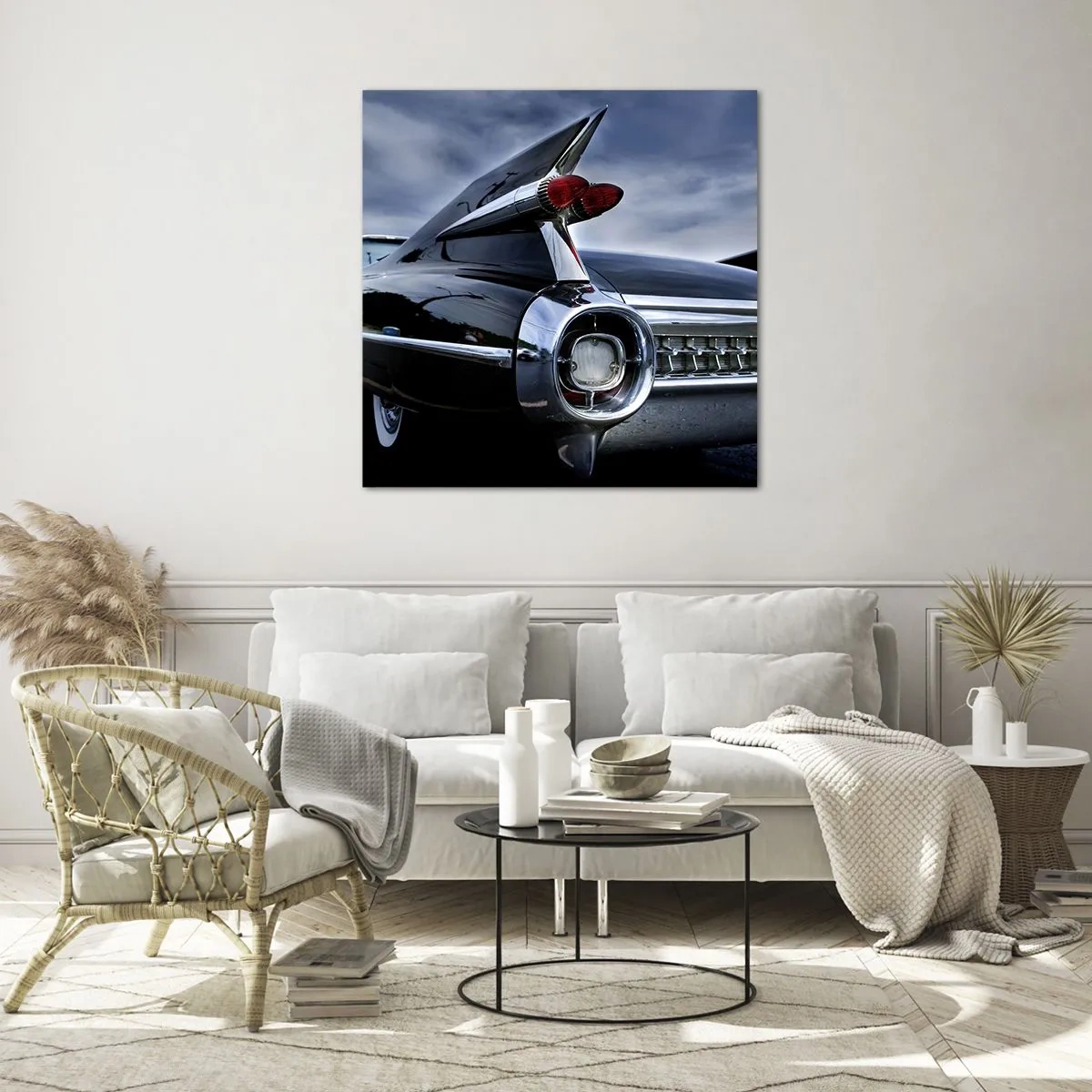 Üveg kép - Pont ezért szép! - 70x70 cm