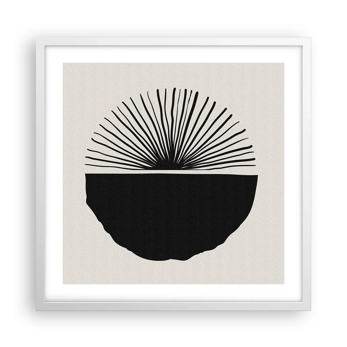 Poszter fekete keretben - A lehetőségek tárháza - 50x50 cm