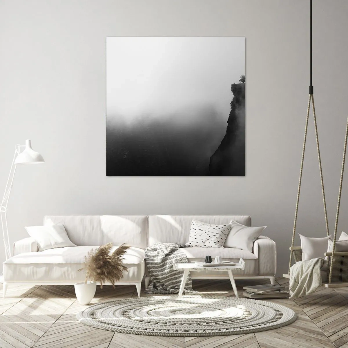 Vászonkép - A világ peremén - 30x30 cm