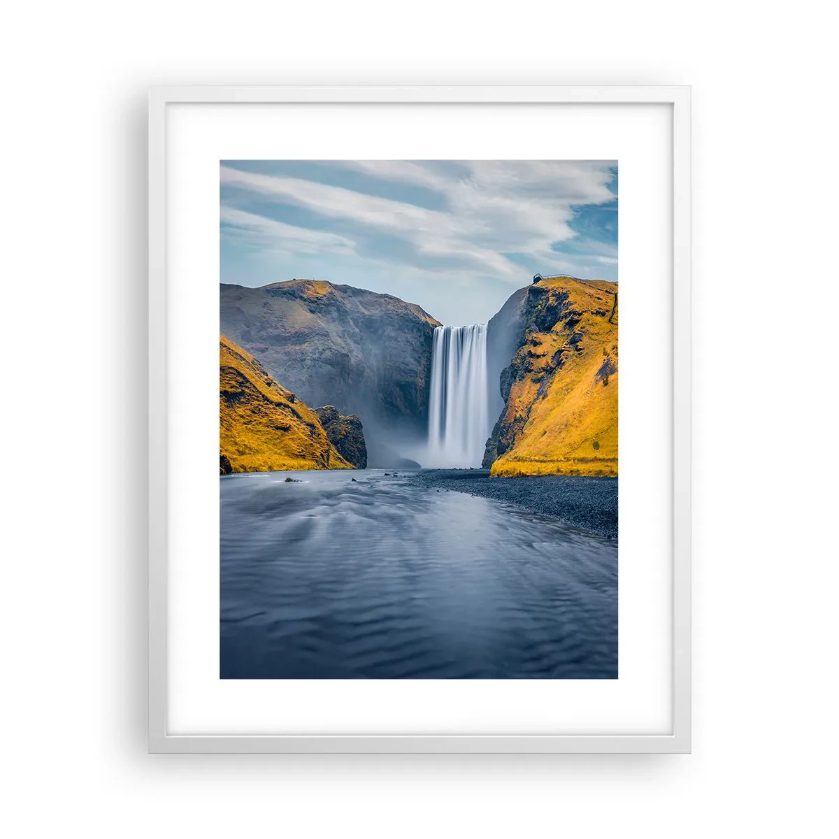 Poszter fekete keretben - Örök létezés, örök mozgás - 40x50 cm