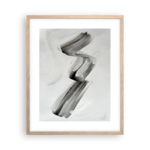 Poszter világos tölgy keretben - Csak a móka kedvéért - 40x50 cm