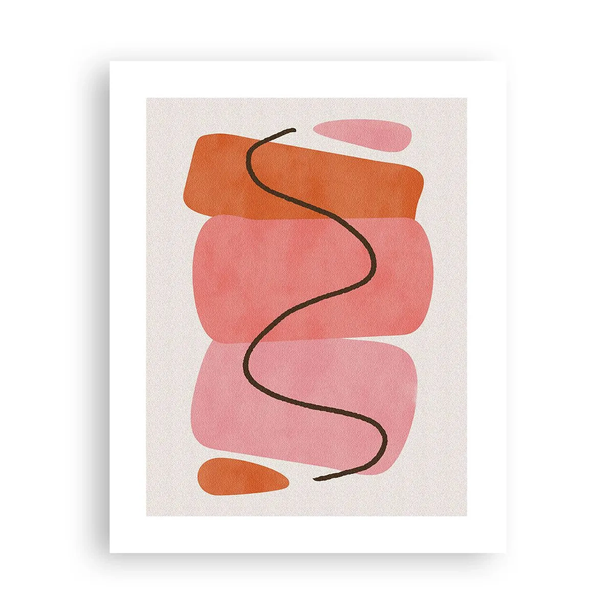 Poszter - Formák szelíd mozgása - 40x50 cm