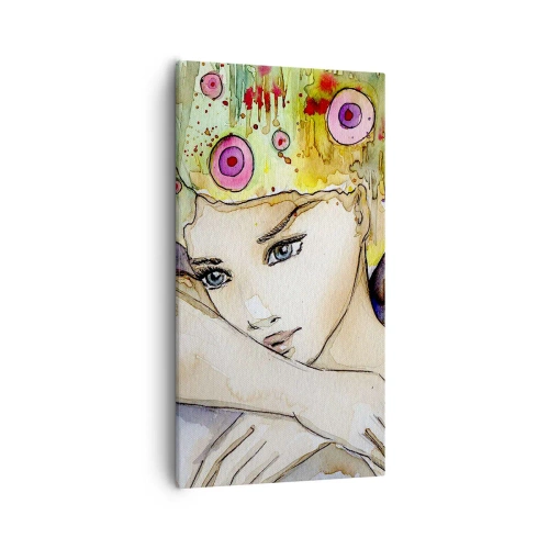 Vászonkép - Pillangó hercegnő - 55x100 cm