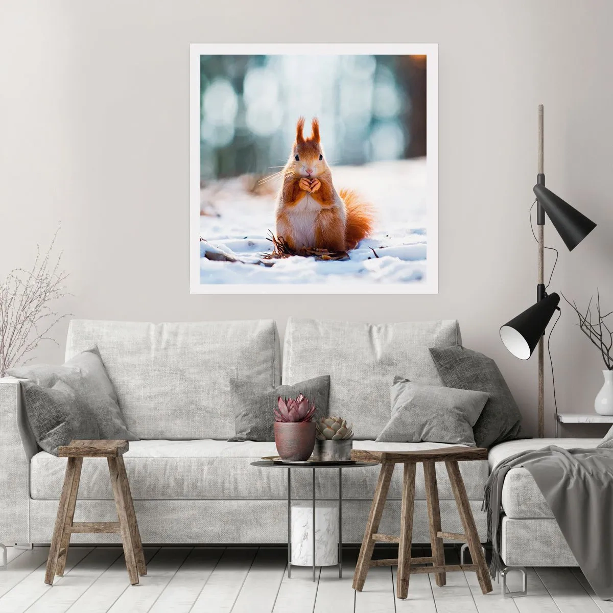 Poszter - Mit nézel? - 50x50 cm