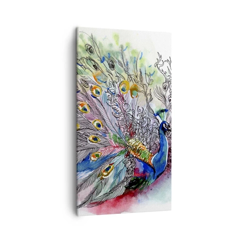 Vászonkép - Büszkeséggel a szürkeség ellen - 45x80 cm