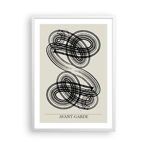 Poszter fekete keretben - Spontán jött ki - 50x70 cm