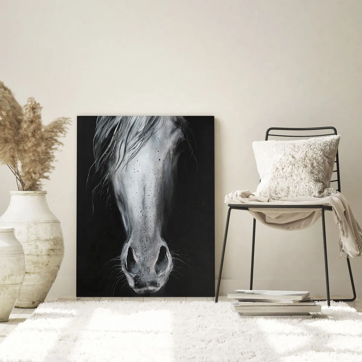 Üveg kép - Csábító pillantás - 80x120 cm