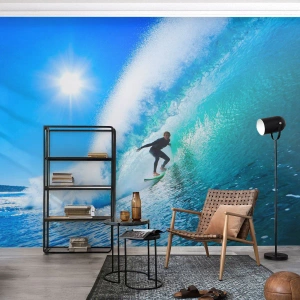 Fotótapéta Standard Eco - A nagy kéken keresztül - Sport, Szörfös, Tenger - 500x350 cm