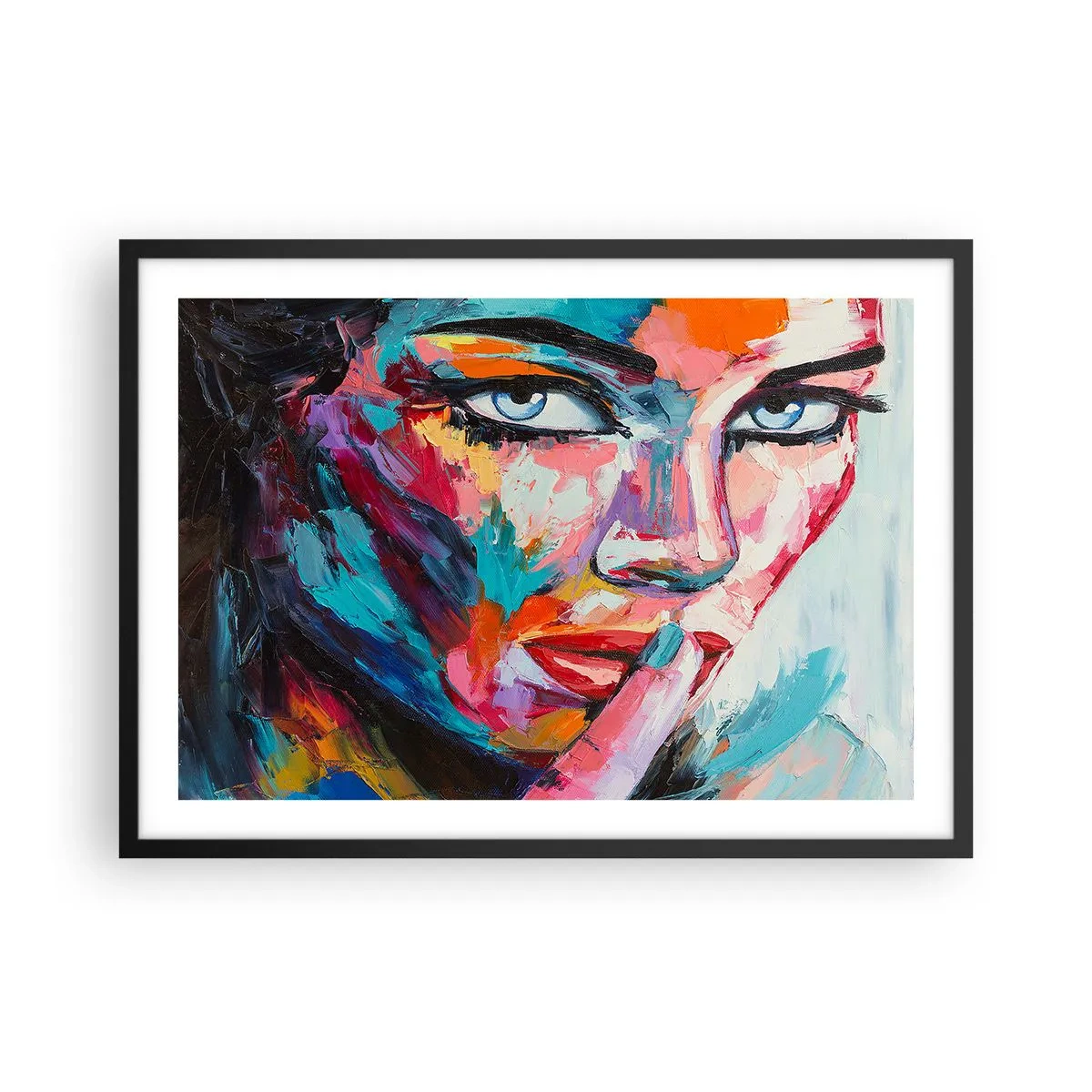 Poszter fehér keretben - Az első titkunk - 70x50 cm