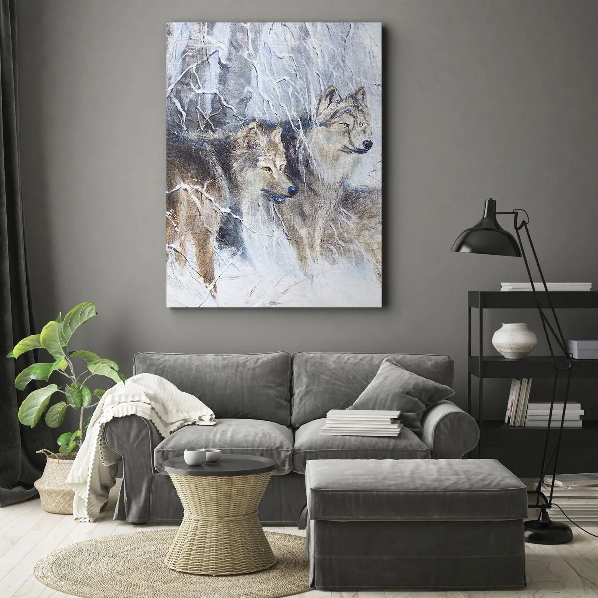 Vászonkép - Figyelem! Közeledik… - 50x70 cm