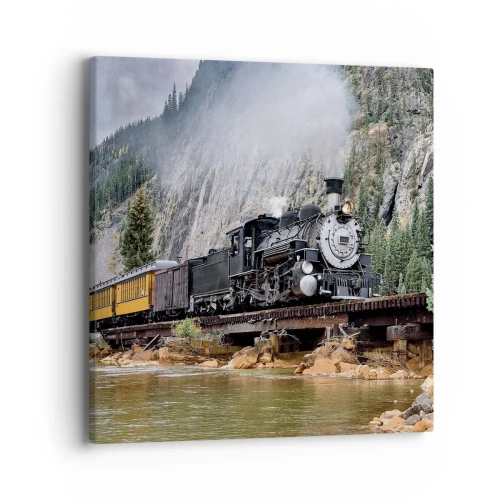 Vászonkép - Hova? Hova? - 40x40 cm