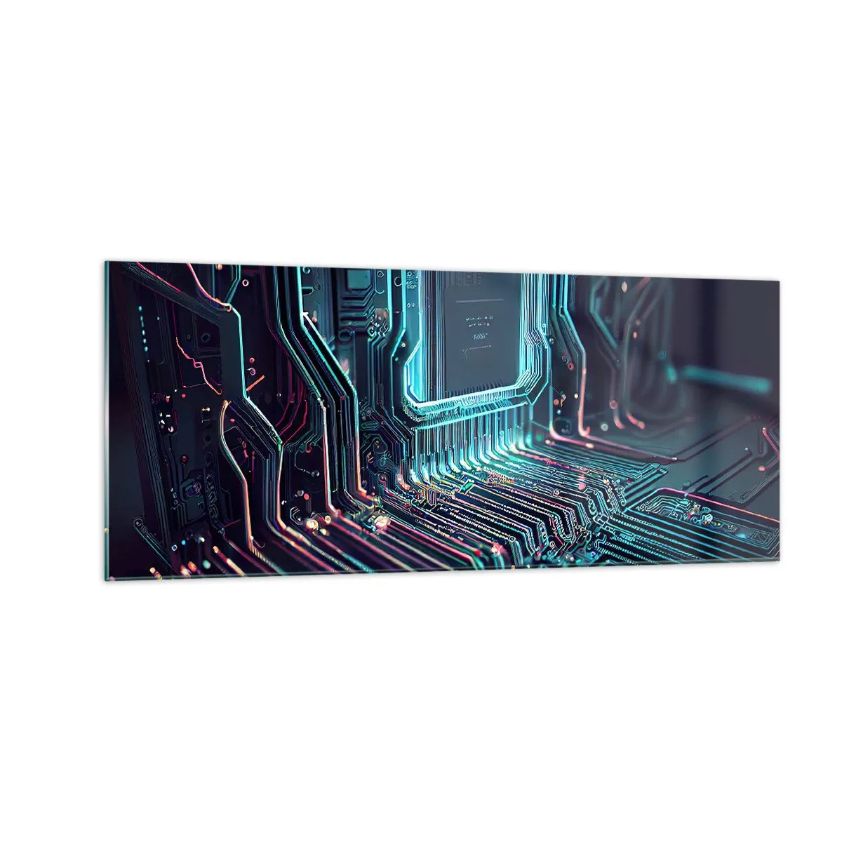 Üveg kép - Úgy gondolom... - 100x40 cm