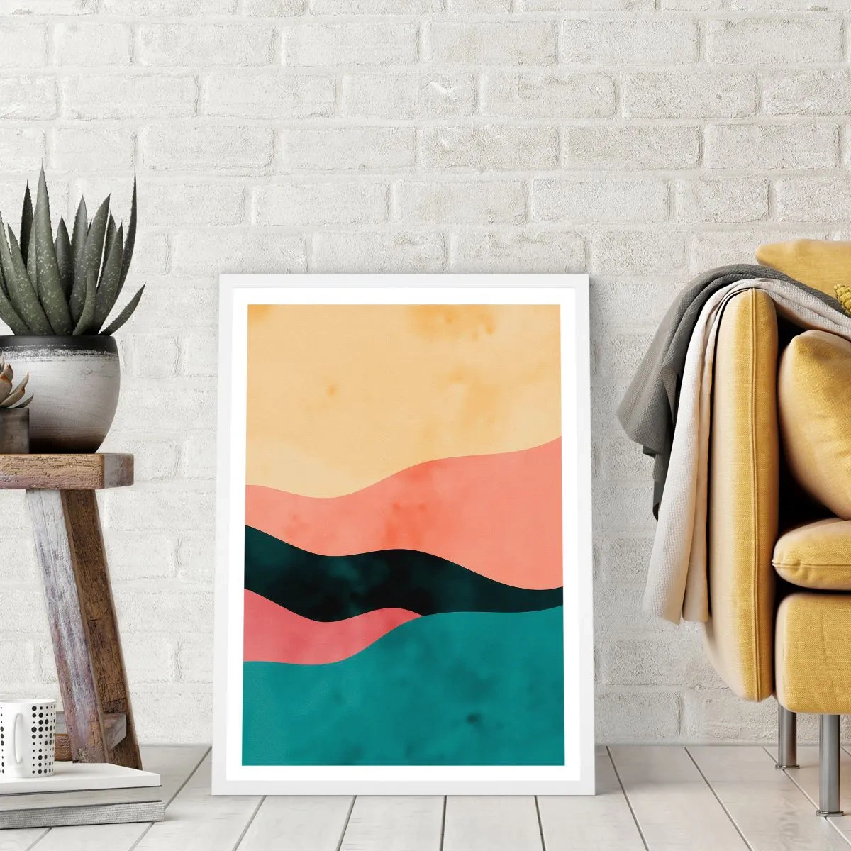 Poszter fekete keretben - Megfelelő összeegyeztethetetlenség - 40x50 cm