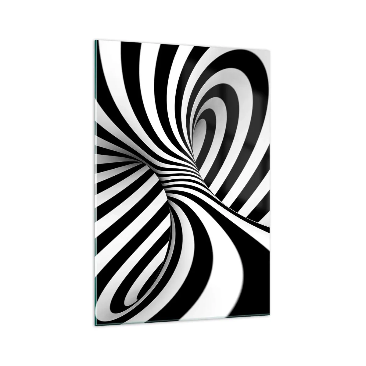 Üveg kép - Összetétel: táncoló tér - 70x100 cm