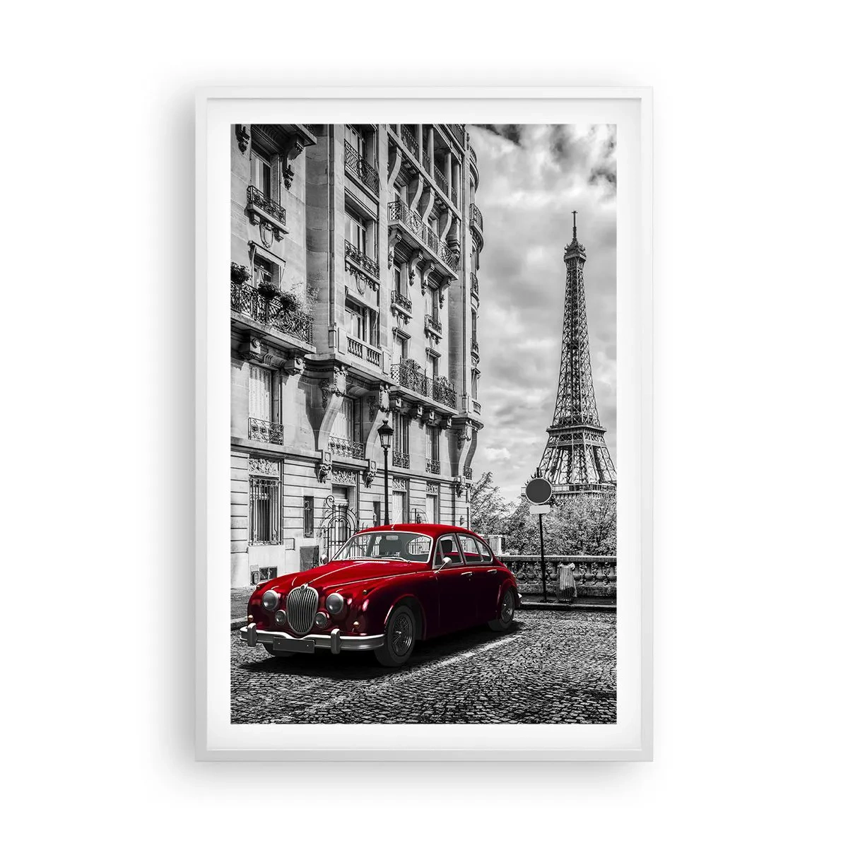 Poszter fekete keretben - Ragadozó a városban - 61x91 cm