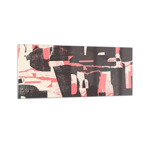 Üveg kép - Minden nyüzsgés és nyüzsgés - 100x40 cm