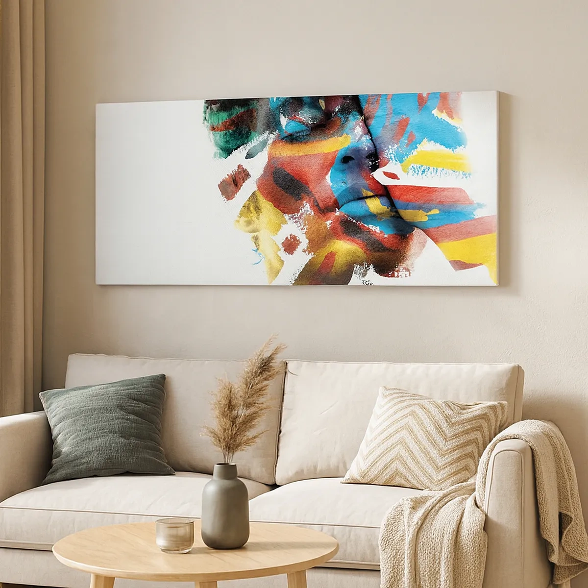 Vászonkép - Színes személyiség - 30x30 cm